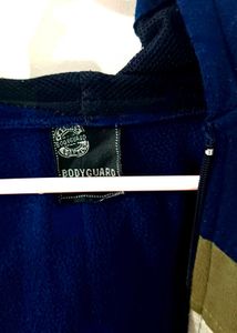 Navy Blue Hoodie Jacket For Women