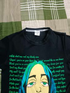 Billie eilish Grafic tshirt Size M Regular Fit
