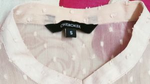 Transparent Peach Shirt.