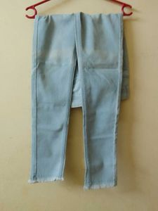 Hight Waisted Blue Jean