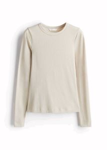 Long Sleeve Ribbed Top