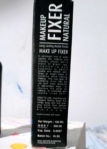 Makeup Fixer Natural - Matte Finish