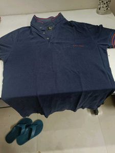 Navy Blue Polo T-Shirt
