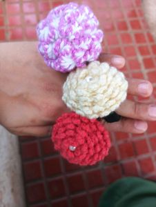 Handmade Crochet Hair Ties