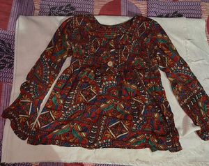 colourful top for daily wear