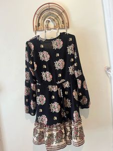 Floral Print Mini Dress