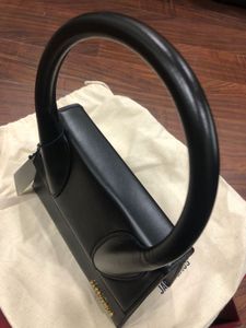 Jacquemus Le Grand Chiquito Black Leather Handbag