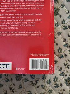ACT Prep Guide 2021-2022