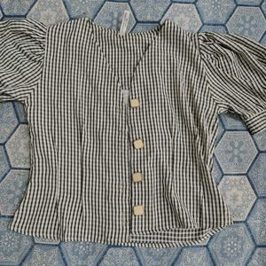 Checked Top