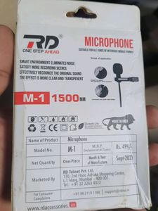 RD 🎤  MICROPHONE AUX