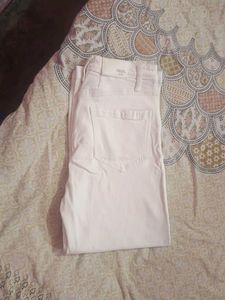 White Wide Leg Pants