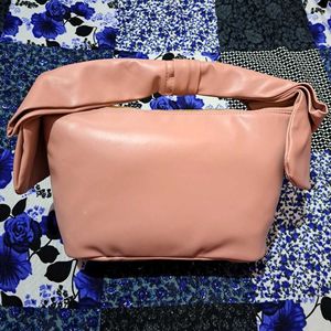 Myglamm Bow Handbag 👜 Pink Big Spacious