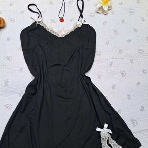 Cute Slip Ribbon Dress 👗