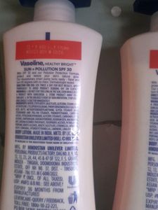 Vaseline Spf 30 Multi Vitamin Uv Lotion