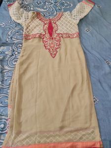 Beige Pajami Design suit