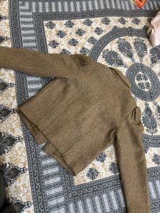 Park Avenue Vintage Style Woolen Blazer