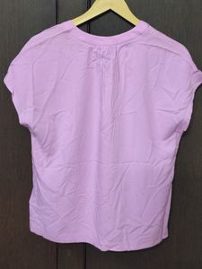Street One V-Split Neck Viscose Blouse, Pink