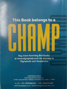 Maths Olympiad Practice Book- Class 6