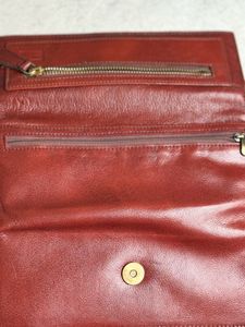 Leather Clutch Bag From a Reputed Leathe Brand