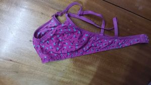 Floral Print Bra