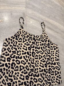 Leopard Print Cami Top