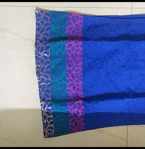 Blue &amp; Pink Sleeveless Top