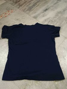 Navy &#39;My Life Line&#39; Graphic Tee