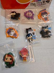 Kinderjoy Funko Freebies(8 Unique Collectibles)