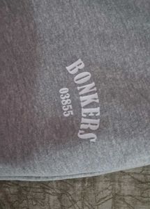 Gray 'BONKERS' Sweatpants