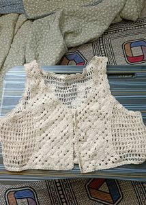 Crochet Sleeveless Vest