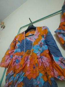 Floral Kurta Set
