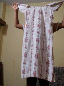Chic Floral Straight Kurta for Women