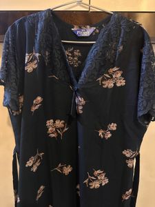 Floral Print Nightgown
