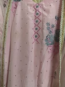 Elegant Pink Kurta Set