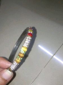 Vintage Rhinestone Bangle Bracelet