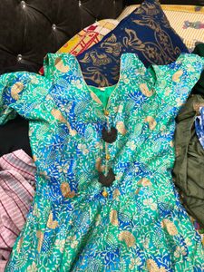 Boho Chic Paisley Maxi Dress/Or Fansy Gown