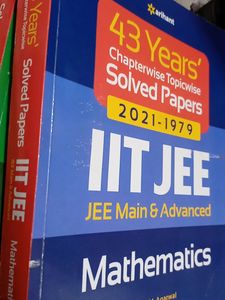 43 Years Chapterwise Topic Wise Solved Paper For IIT Mathematics