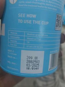 Menstrual Cup - New