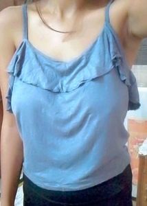 Imported Grey Tank Top.