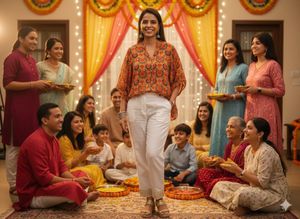 ☀️ Vintage Vibes! Moroccan Summer Kaftan Top! 🧡