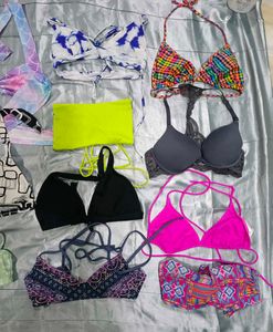 Combo Of 8 Bikini Tops