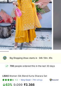 Libas Kurta Set With Dupatta
