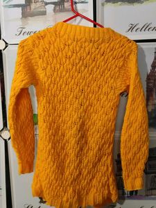 self  knitted sweater