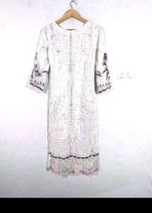Partywear Pakistani Suit With Beautifu Ruffled