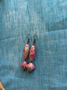 Hand-Made Pink Earrings Sale