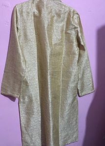 Gold Patterned Kurta