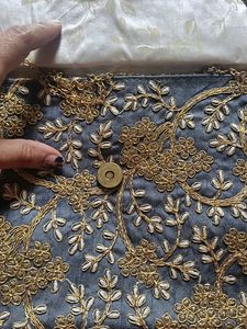 Fully Embroidery Sling Bag