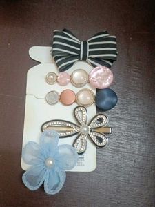 Cute Hair Clip Set - New