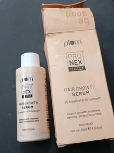 Plum Hair Growth Serum