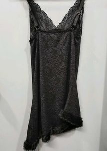Lace Cami Slip Dress With Robe